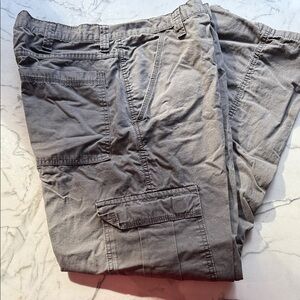 Men's Gray Cargo Pants